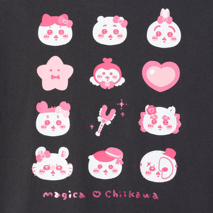 吉伊卡哇 魔法吉伊卡哇 T恤 亮晶晶 炭黑