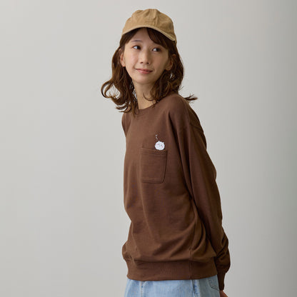 Chiikawa Sweatshirt "Self Fondue" Brown