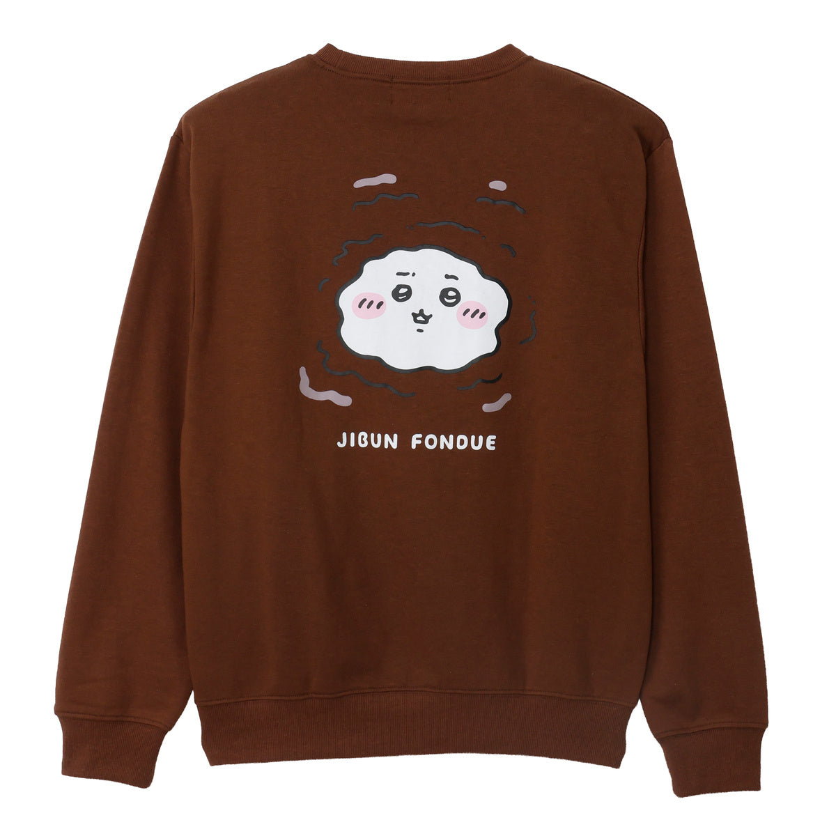Chiikawa Sweatshirt "Self Fondue" Brown