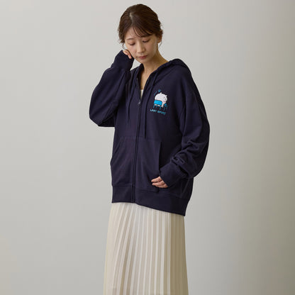 吉伊卡哇 拉鍊衛衣 考試 海軍藍