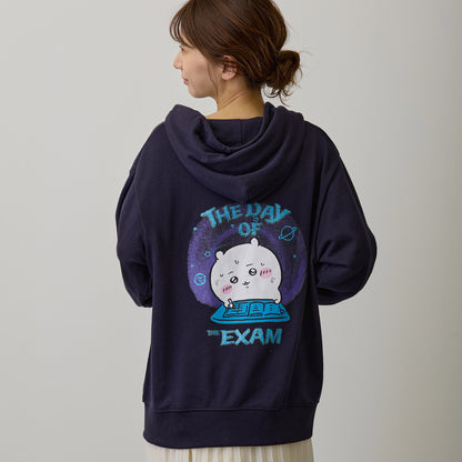 吉伊卡哇 拉鍊衛衣 考試 海軍藍