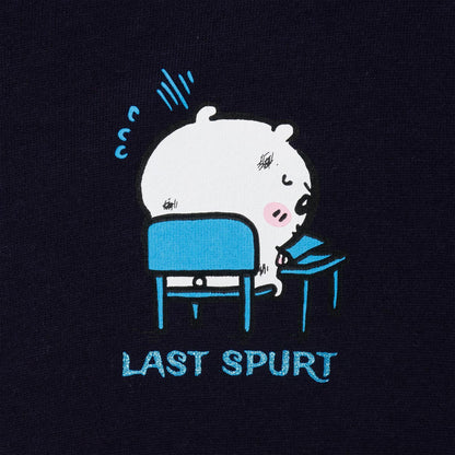 吉伊卡哇 拉鍊衛衣 考試 海軍藍