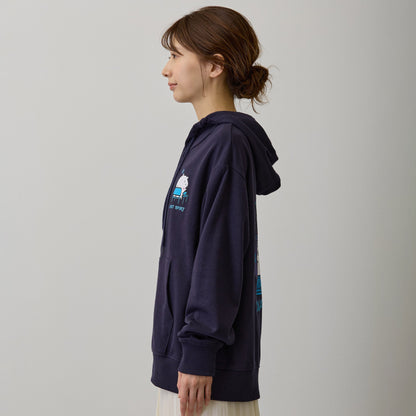 吉伊卡哇 拉鍊衛衣 考試 海軍藍