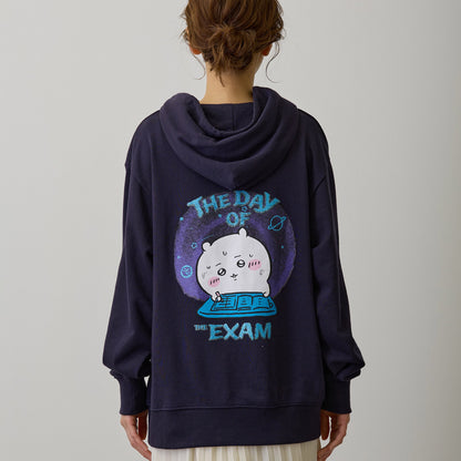 吉伊卡哇 拉鍊衛衣 考試 海軍藍