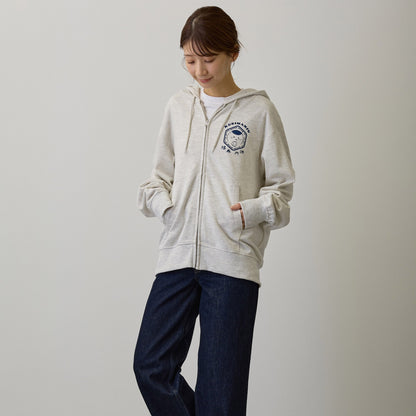 吉伊卡哇 拉链卫衣 福寿圆满 灰色