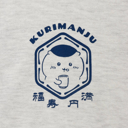 吉伊卡哇 拉链卫衣 福寿圆满 灰色