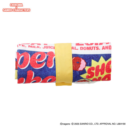 ちいかわ×サンリオキャラクターズ スーパーマーケットなエコバッグ うさぎ・ポムポムプリン ホワイト