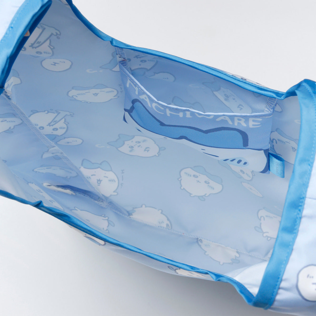 Chiikawa Eco Bag Hachiware All-over Pattern Blue