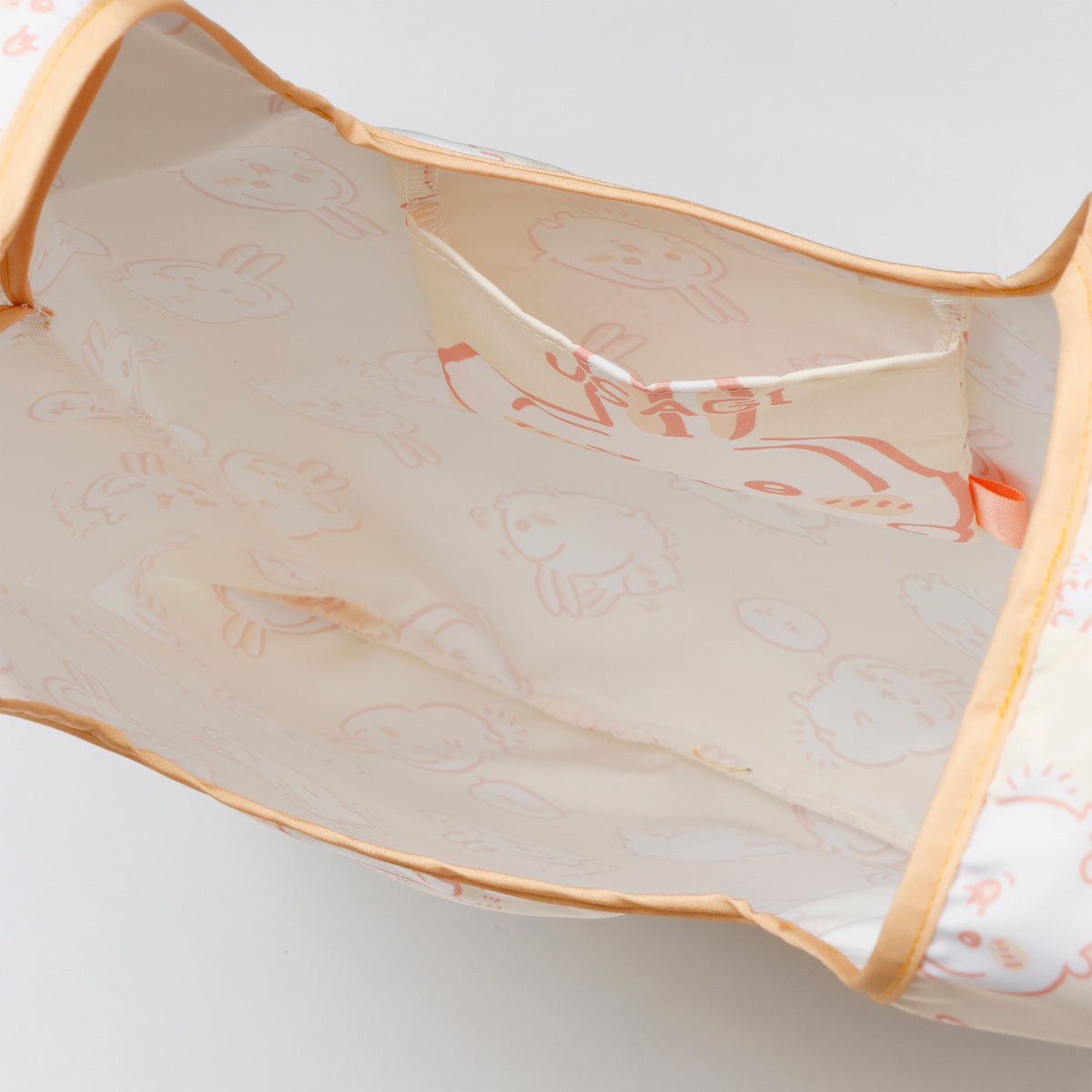 吉伊卡哇 環保袋 兔兔滿版圖案 黃色