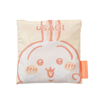 吉伊卡哇 環保袋 兔兔滿版圖案 黃色