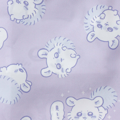 吉伊卡哇 環保袋 小桃鼠滿版圖案 紫色