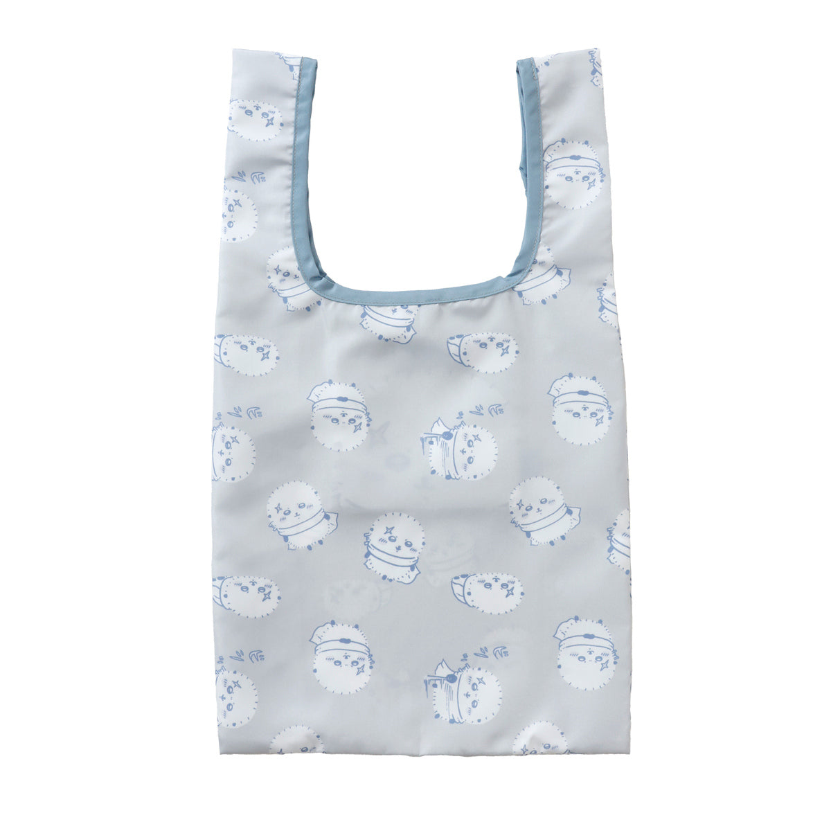 Chiikawa Eco Bag Rakko All-over Pattern Gray