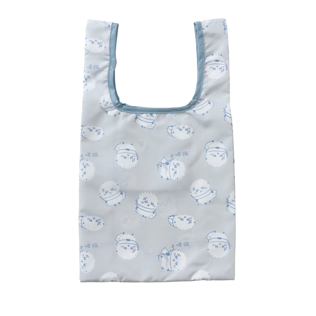 Chiikawa Eco Bag Rakko All-over Pattern Gray