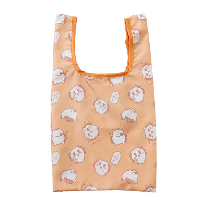 吉伊卡哇 環保袋 風獅爺滿版圖案 橙色