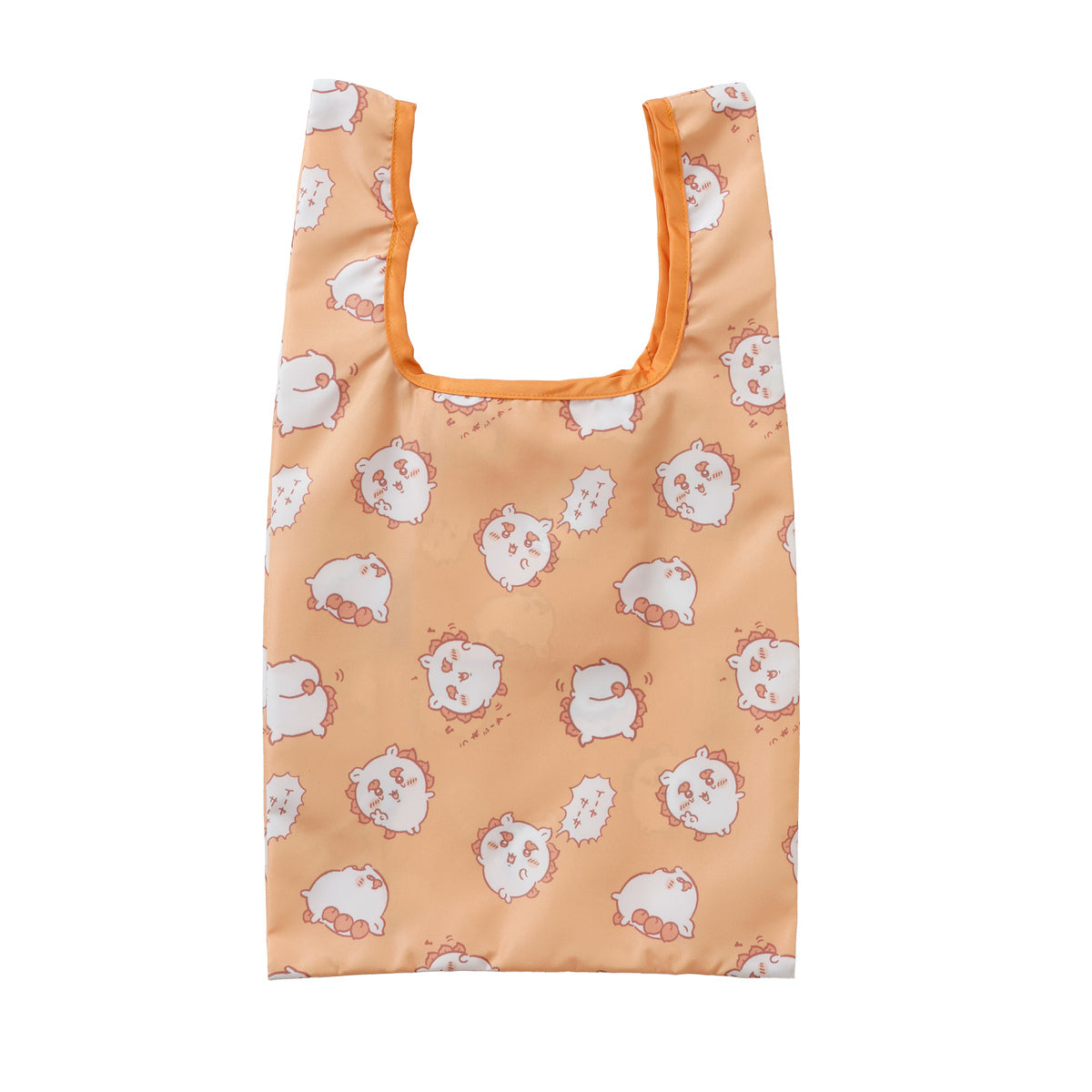 吉伊卡哇 環保袋 風獅爺滿版圖案 橙色