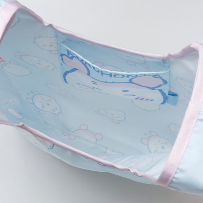 Chiikawa Eco Bag Furuhonya All-over Pattern Pale Blue