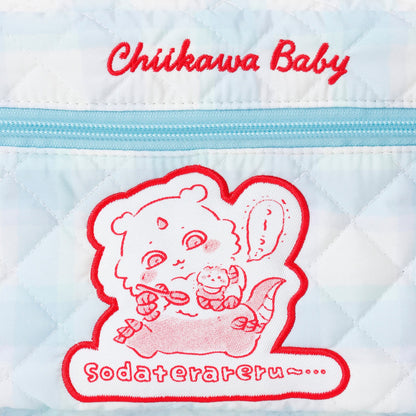 ちいかわ Chiikawa Baby マルチポーチ 育ててくれるんだって ブルー