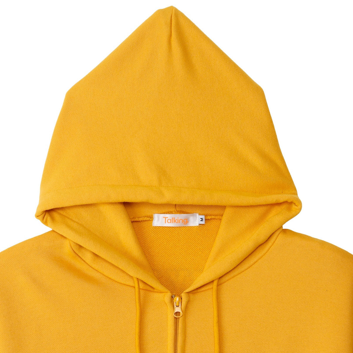吉伊卡哇 拉鍊連帽衫 GO MY WAY 黃色