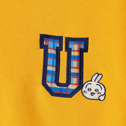 吉伊卡哇 拉鍊連帽衫 GO MY WAY 黃色