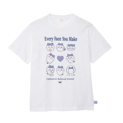 ちいかわ Tシャツ ハチワレシリーズ ホワイト