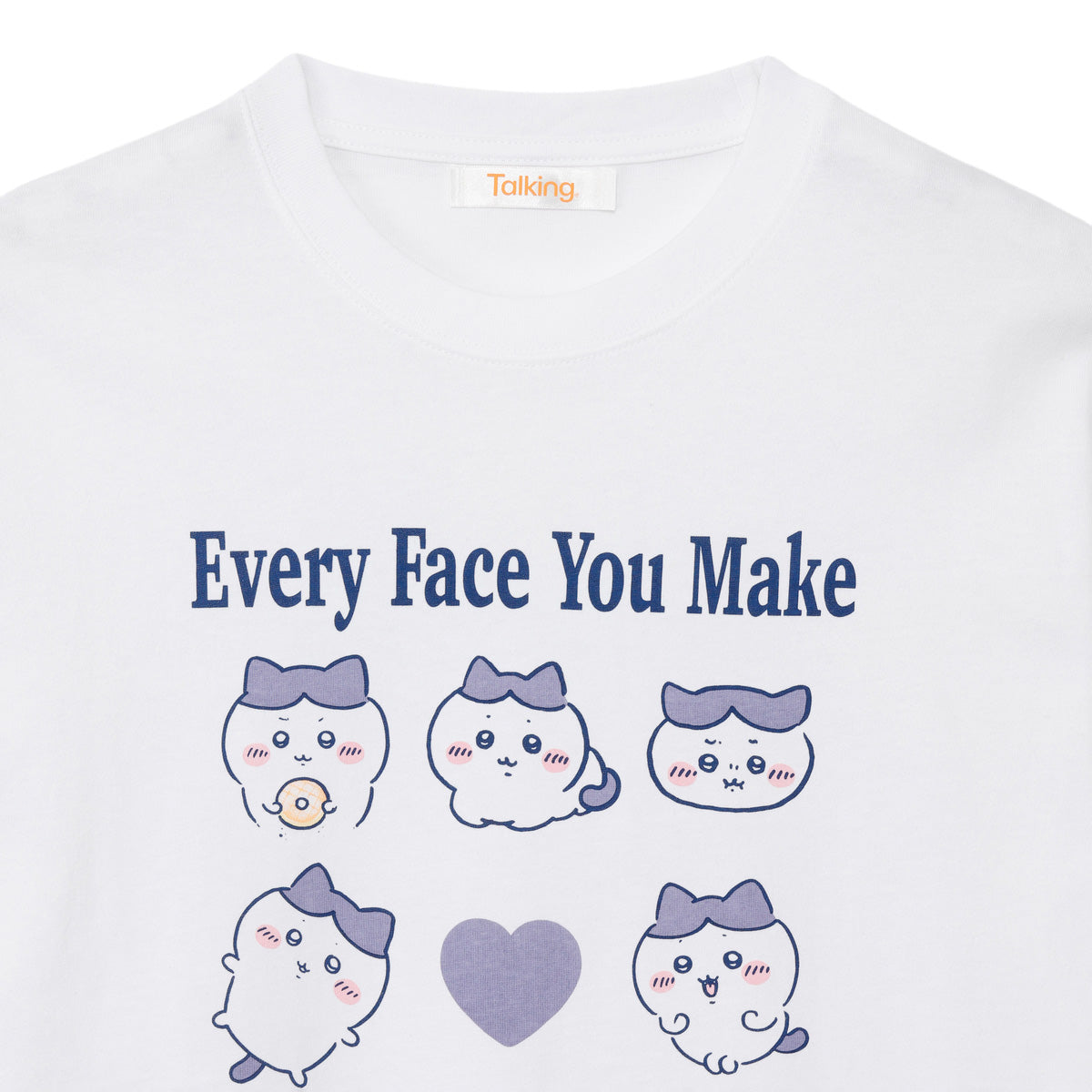 ちいかわ Tシャツ ハチワレシリーズ ホワイト