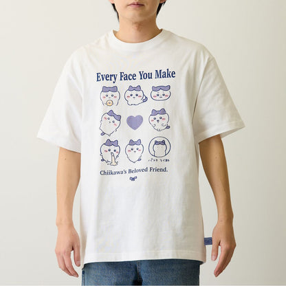ちいかわ Tシャツ ハチワレシリーズ ホワイト