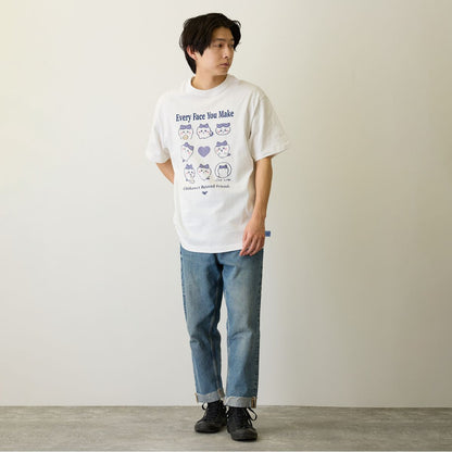 ちいかわ Tシャツ ハチワレシリーズ ホワイト
