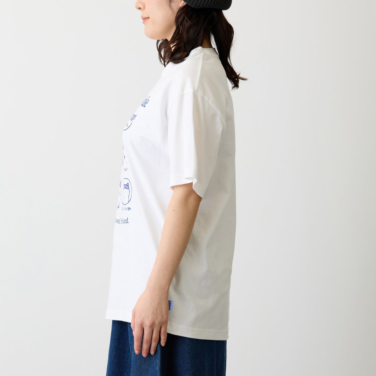 ちいかわ Tシャツ ハチワレシリーズ ホワイト
