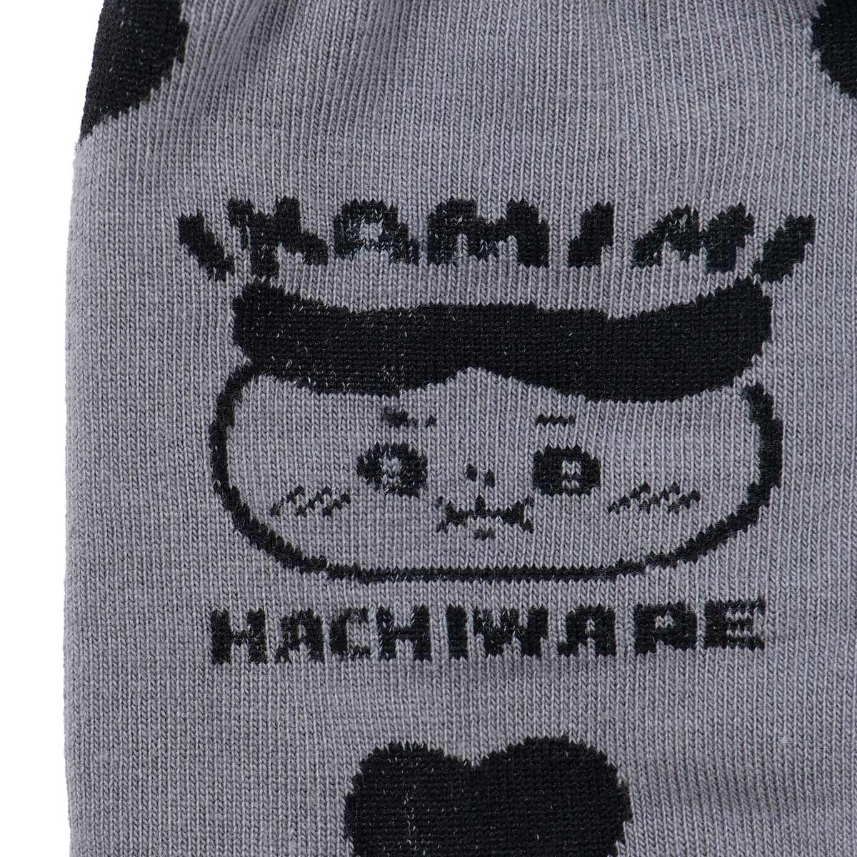 ちいかわ ソックス ハチワレシリーズ グレー