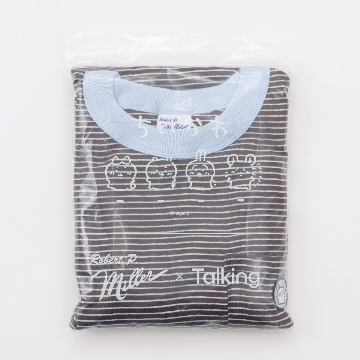 ちいかわ ビッグシルエットポケットTシャツ Robert P.Miller×Talking モモンガ COFFEE