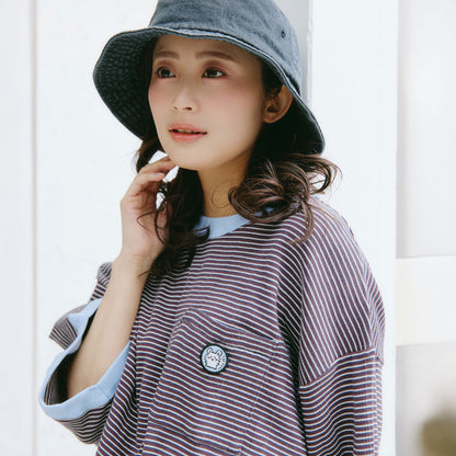 ちいかわ ビッグシルエットポケットTシャツ Robert P.Miller×Talking モモンガ COFFEE