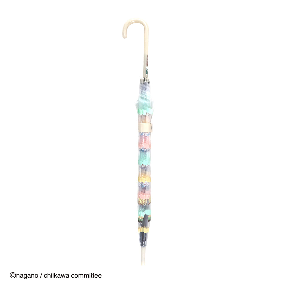 ちいかわ ジャンプビニール傘 58cm（ボーダー）