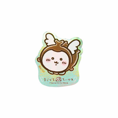 치이카와 매지컬 치이카와 스마트폰에 붙일 수 있는 크기의 홀로그램 스티커 (딱정벌레)