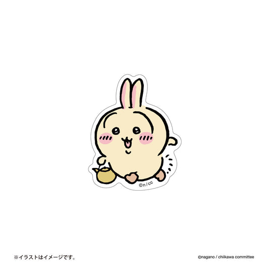 Chiikawa Smartphone-Sized Sticker (Usagi Holding a Kettle)