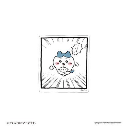 치이카와 스마트폰에 붙일 수 있는 크기의 스티커 (달리는 하치와레)