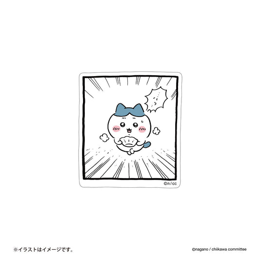 치이카와 스마트폰에 붙일 수 있는 크기의 스티커 (달리는 하치와레)