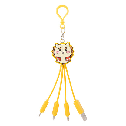 Chiikawa Shisa's Souvenir Shop Multi Smartphone Charging Cable (De-su!!)