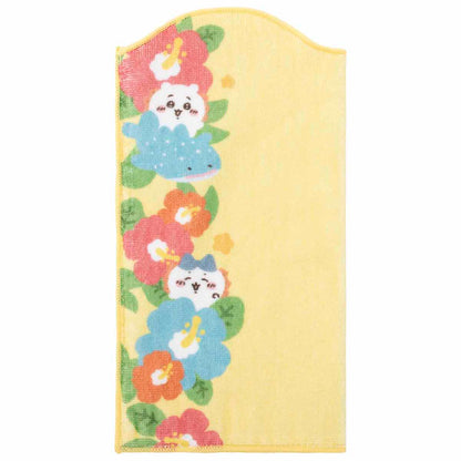 Chiikawa Shisa's Souvenir Shop Absorbent Bottle Towel (Hibiscus)