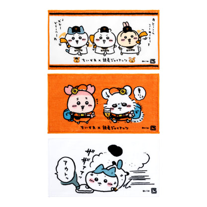 [예약] 치이카와×요미우리 자이언츠 3매 세트 타올 (거인들)【2024년 8월 중순부터 순차 발송 예정 (발송 연기 시 취소 불가)】【일반 상품과 동시에 구매・배송 희망일 지정 불가】【캠페인 대상 제외】