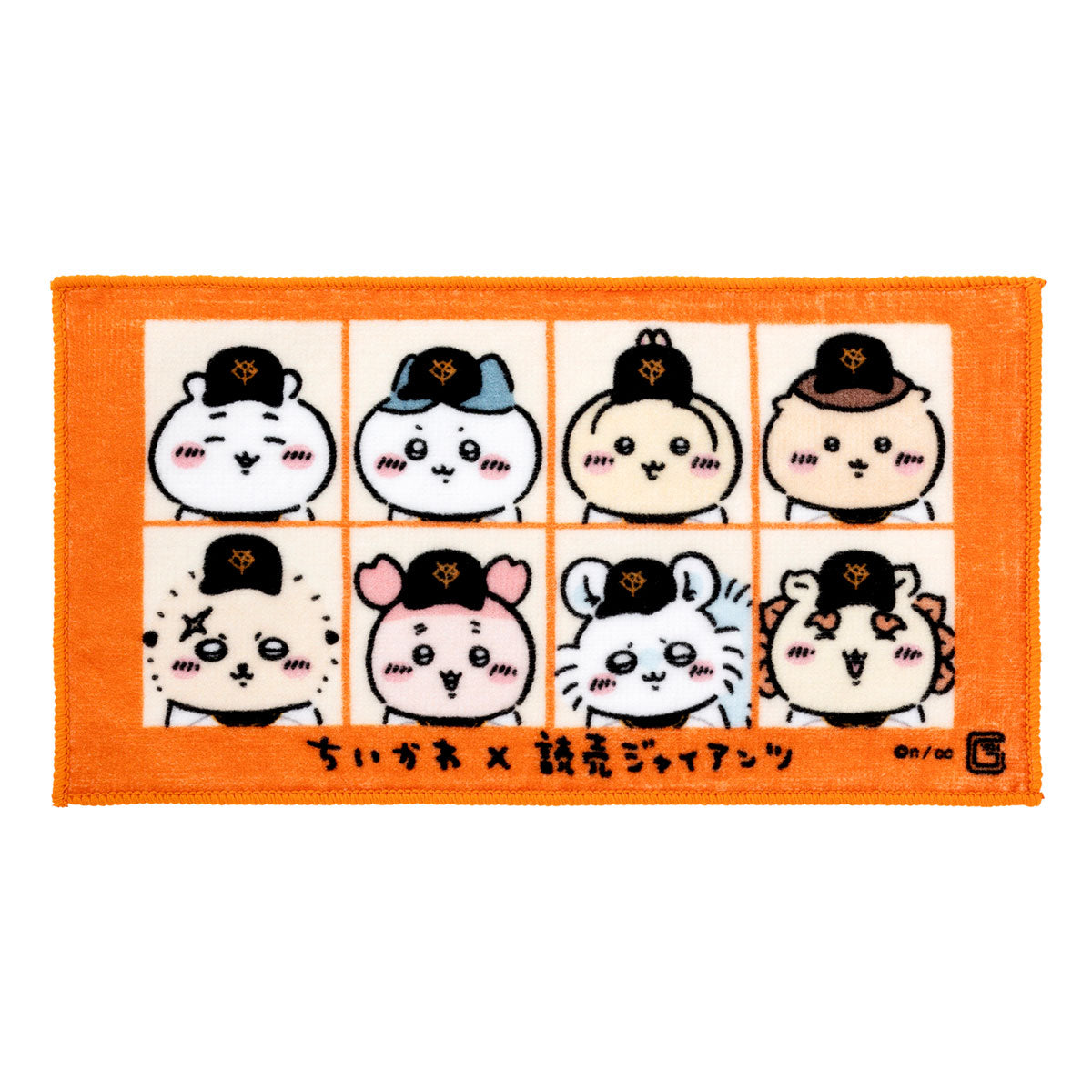 【予約】ちいかわ×読売ジャイアンツ 3枚セットタオル（選手名鑑）【2024年8月中旬より順次発送予定（発送延期の場合もキャンセル不可）】【通常商品と同時購入・配送希望日指定不可】【キャンペーン対象外】