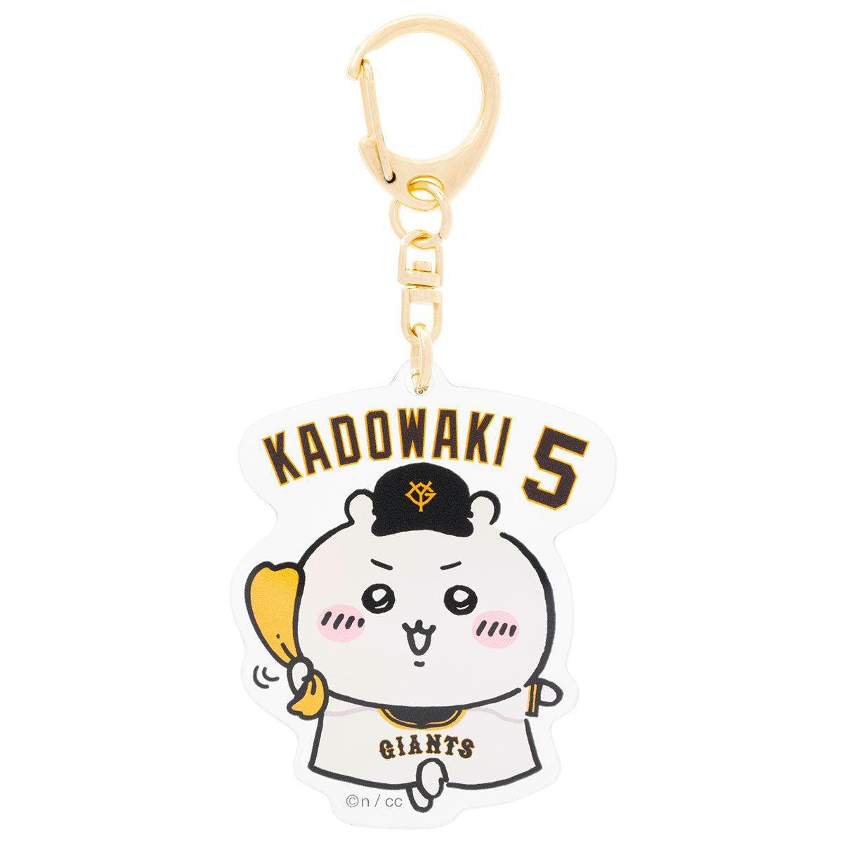 【pre-order】Chiikawa× Yomiuri Giants Trading Player Name AcrylicKey ring(All 10 species) [Scheduled to be shipped sequentially from mid -August 2024 (cancellation is not possible in the case of postponement of shipping)]
