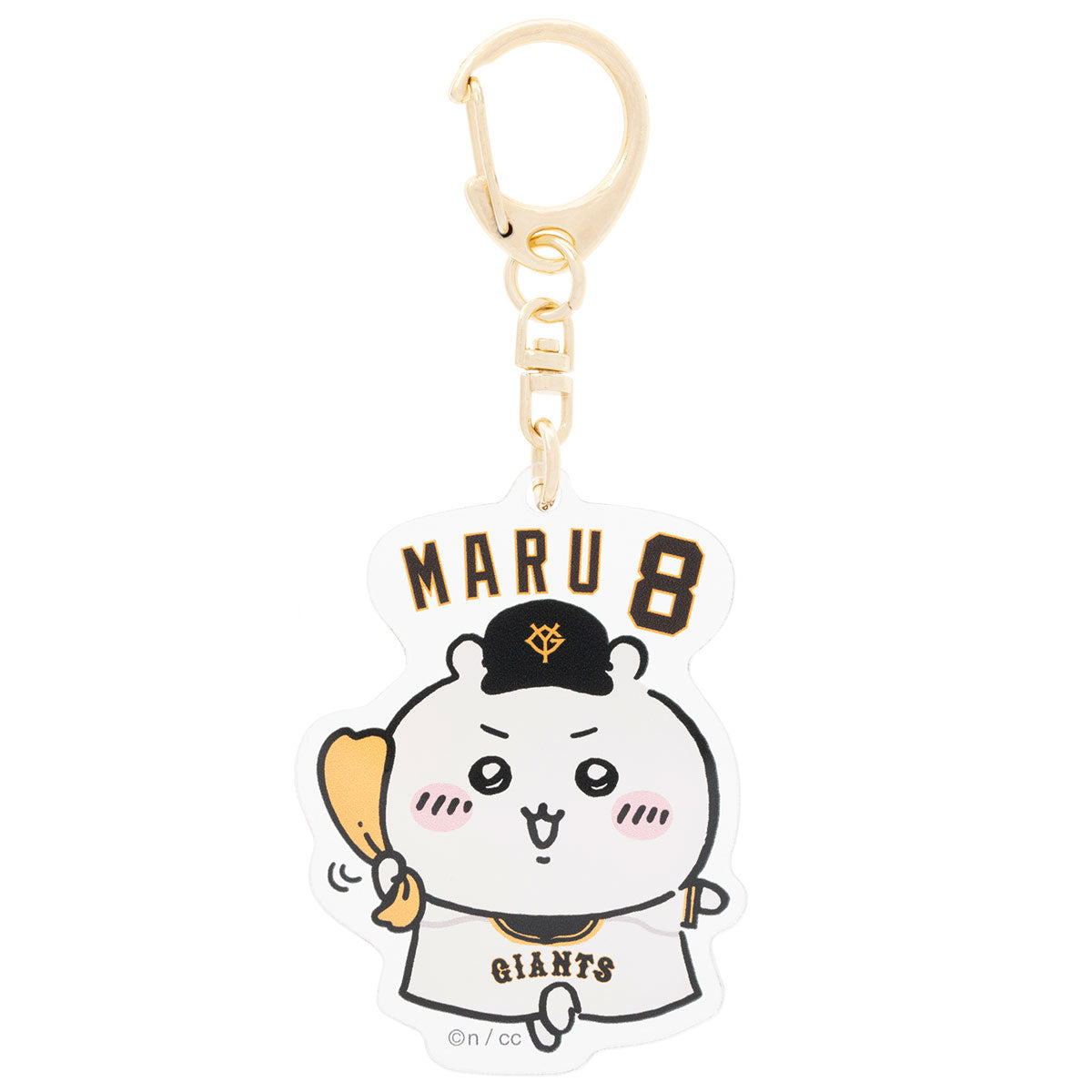 【pre-order】Chiikawa× Yomiuri Giants Trading Player Name AcrylicKey ring(All 10 species) [Scheduled to be shipped sequentially from mid -August 2024 (cancellation is not possible in the case of postponement of shipping)]