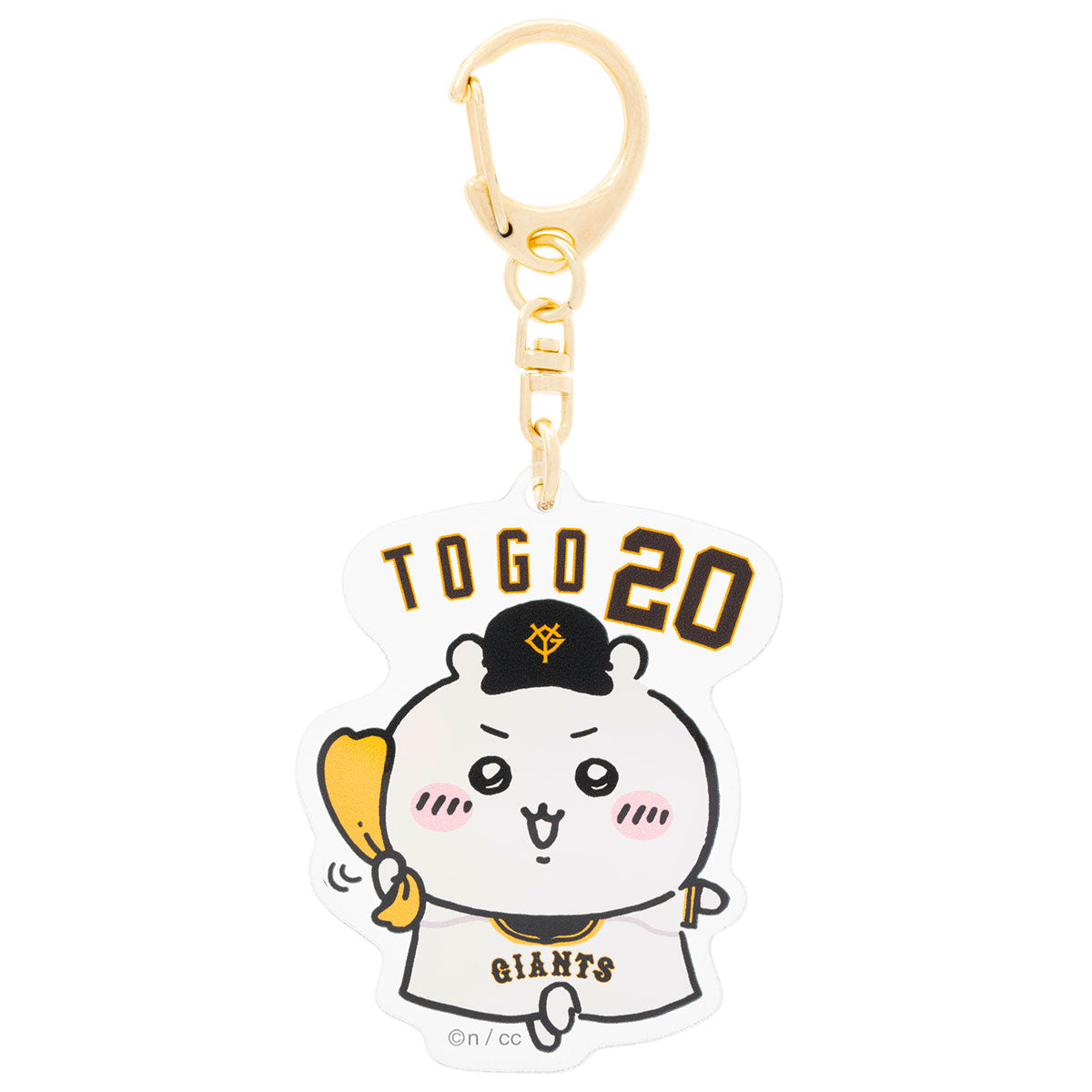 【pre-order】Chiikawa× Yomiuri Giants Trading Player Name AcrylicKey ring(All 10 species) [Scheduled to be shipped sequentially from mid -August 2024 (cancellation is not possible in the case of postponement of shipping)]