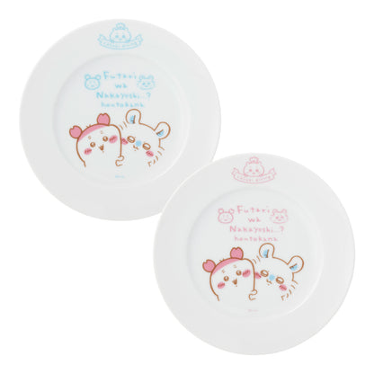 Chiikawa Restaurant Good friends Plate (Momonga and Furuhonya)