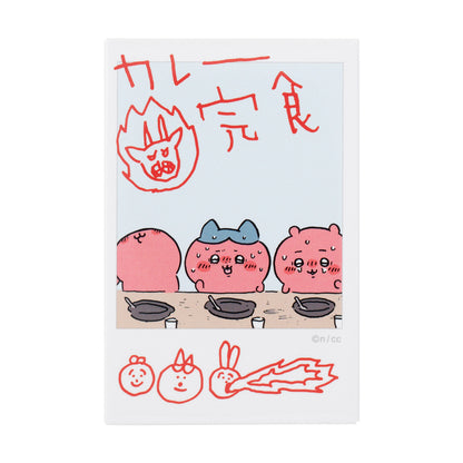 Chiikawa Restaurant Square Magnet (Curry Finished)