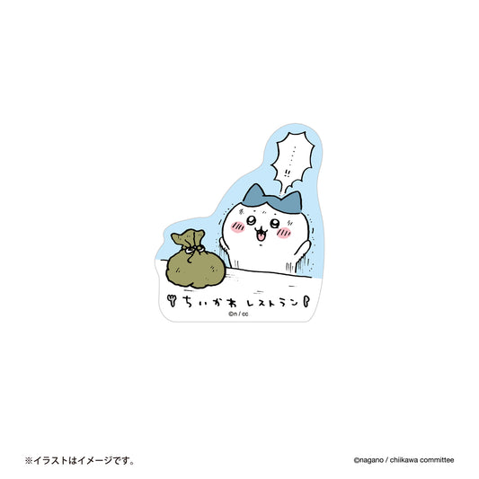 ちいかわ ちいかわレストラン スマホに貼れるサイズのステッカー（お手柄！！報酬アップ）