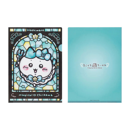 Chiikawa Magical Chiikawa Stained Glass Style Clear File (Hachiware)