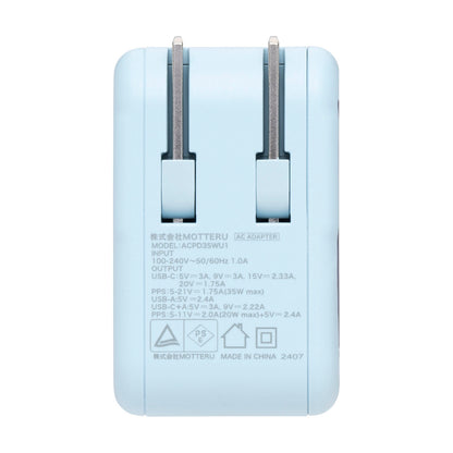 Chiikawa Dual Charging 32W AC Adapter (Hachiware)