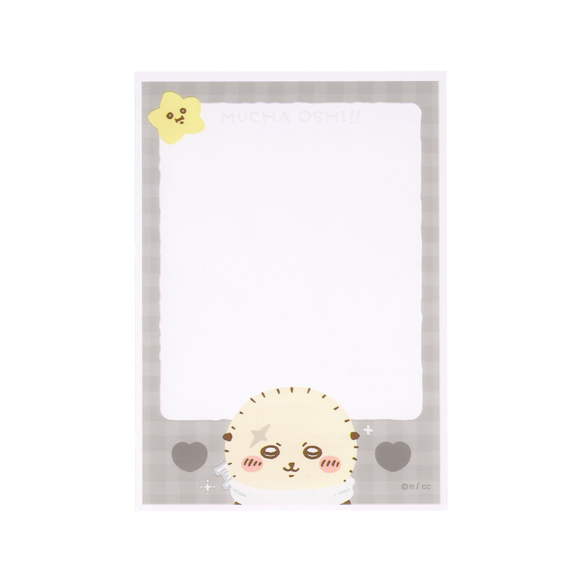 ちいかわ ミニフォトが入るサイズのクリアスリーブ（ラッコ）