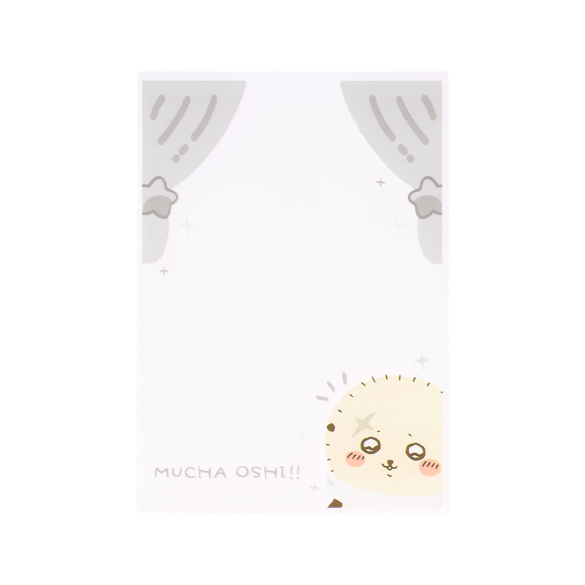 ちいかわ ミニフォトが入るサイズのクリアスリーブ（ラッコ）